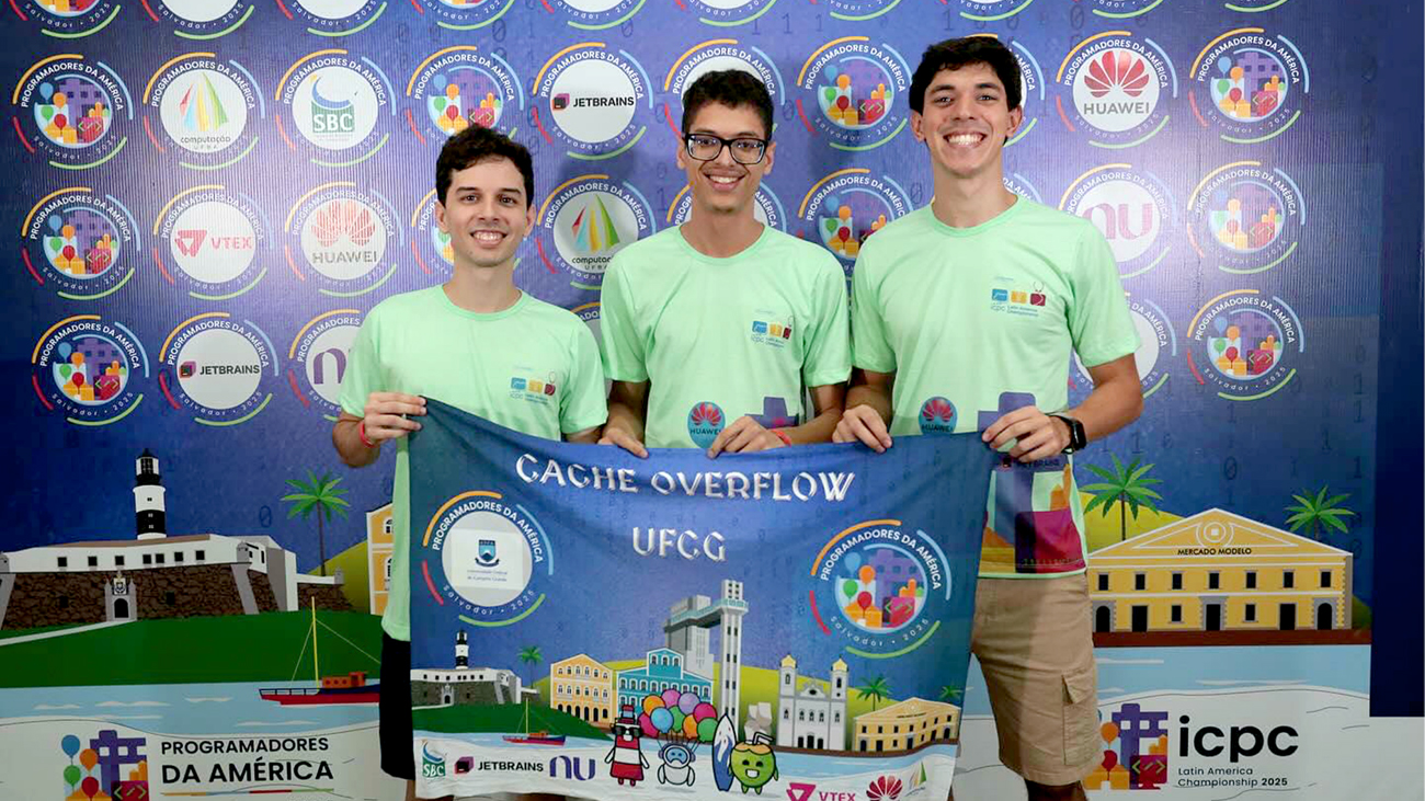 Equipe da UFCG é medalha de bronze na ICPC Latin America