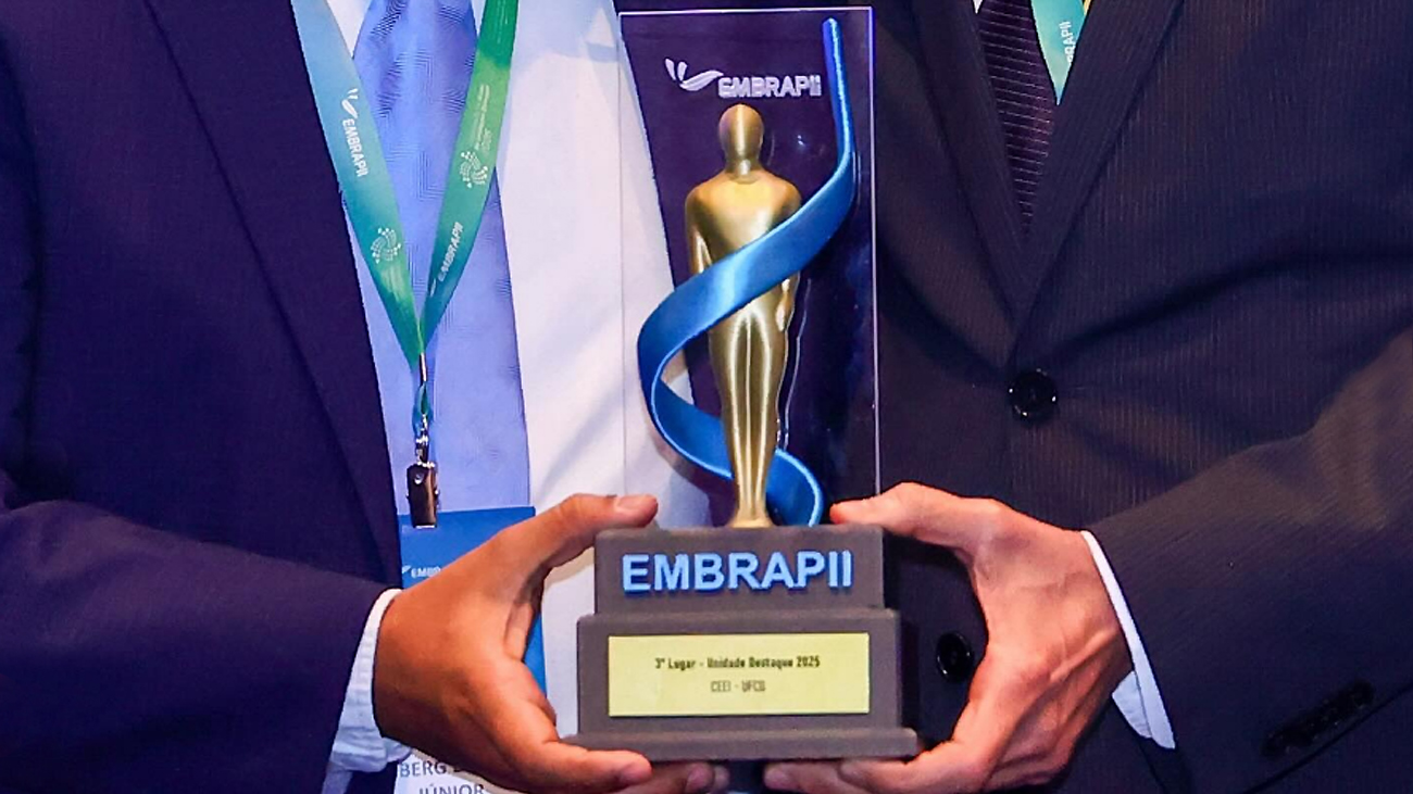 Centro de Engenharia Elétrica e Informática da UFCG é premiado pela Embrapii