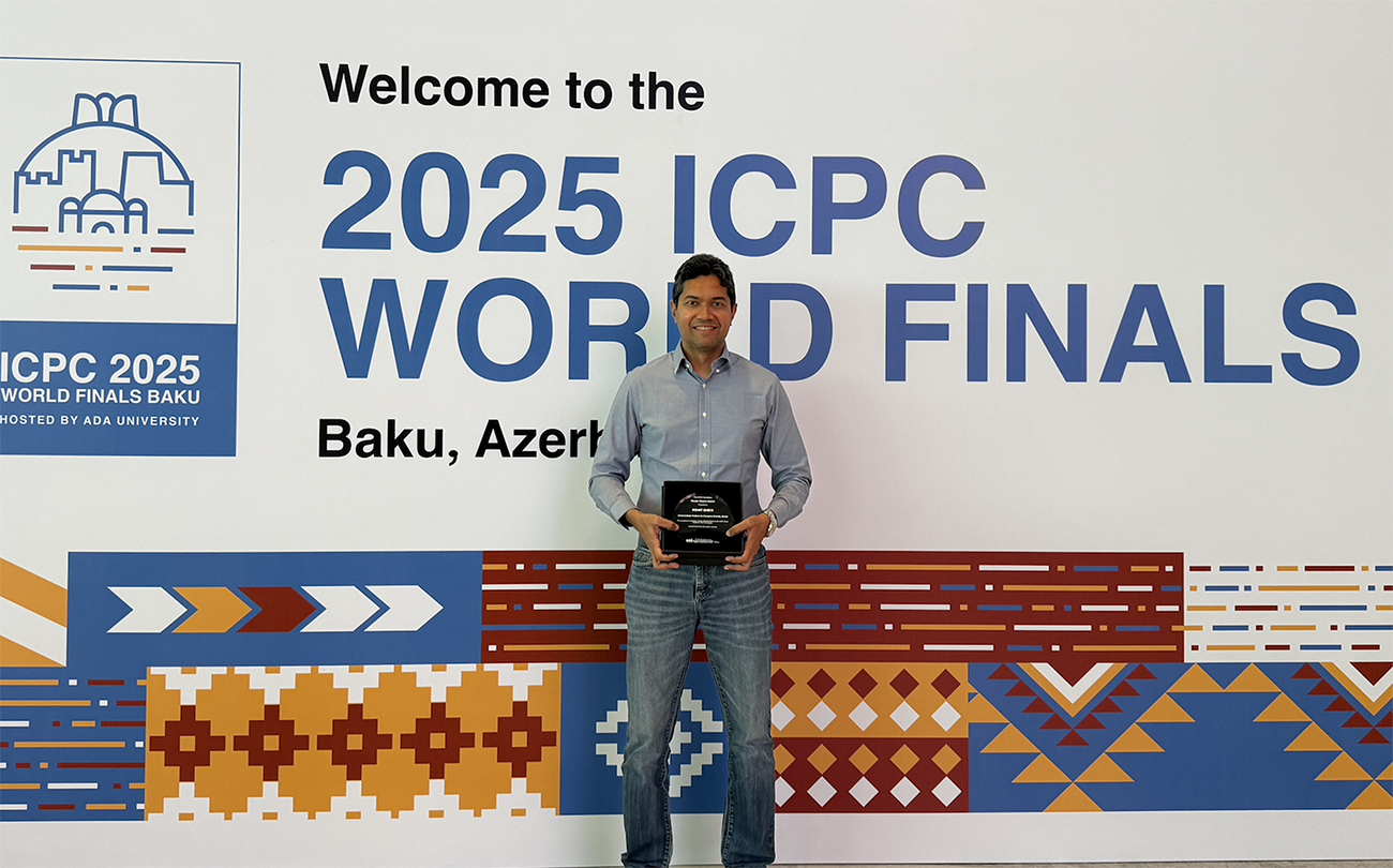 Professor da UFCG é premiado na maior competição universitária de programação do mundo