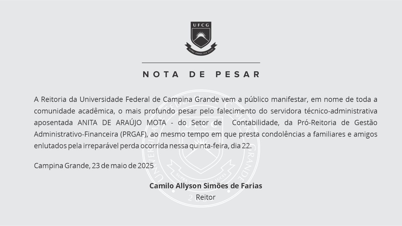 Nota de pesar