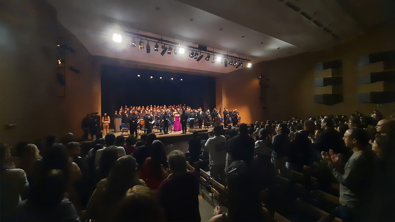 Emoção marca abertura do XVI Festival Internacional de Música de CG